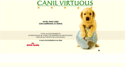 Desktop Screenshot of canilvirtuous.com.br